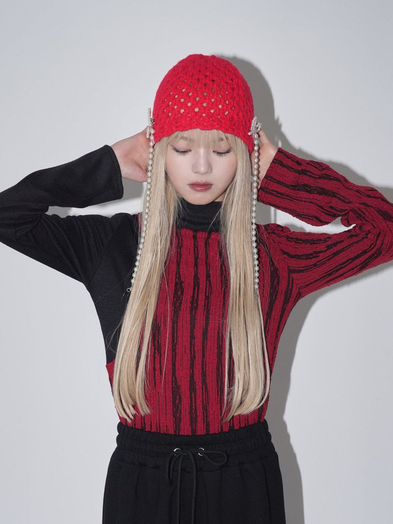【9月10日発送予定】docking knit tops