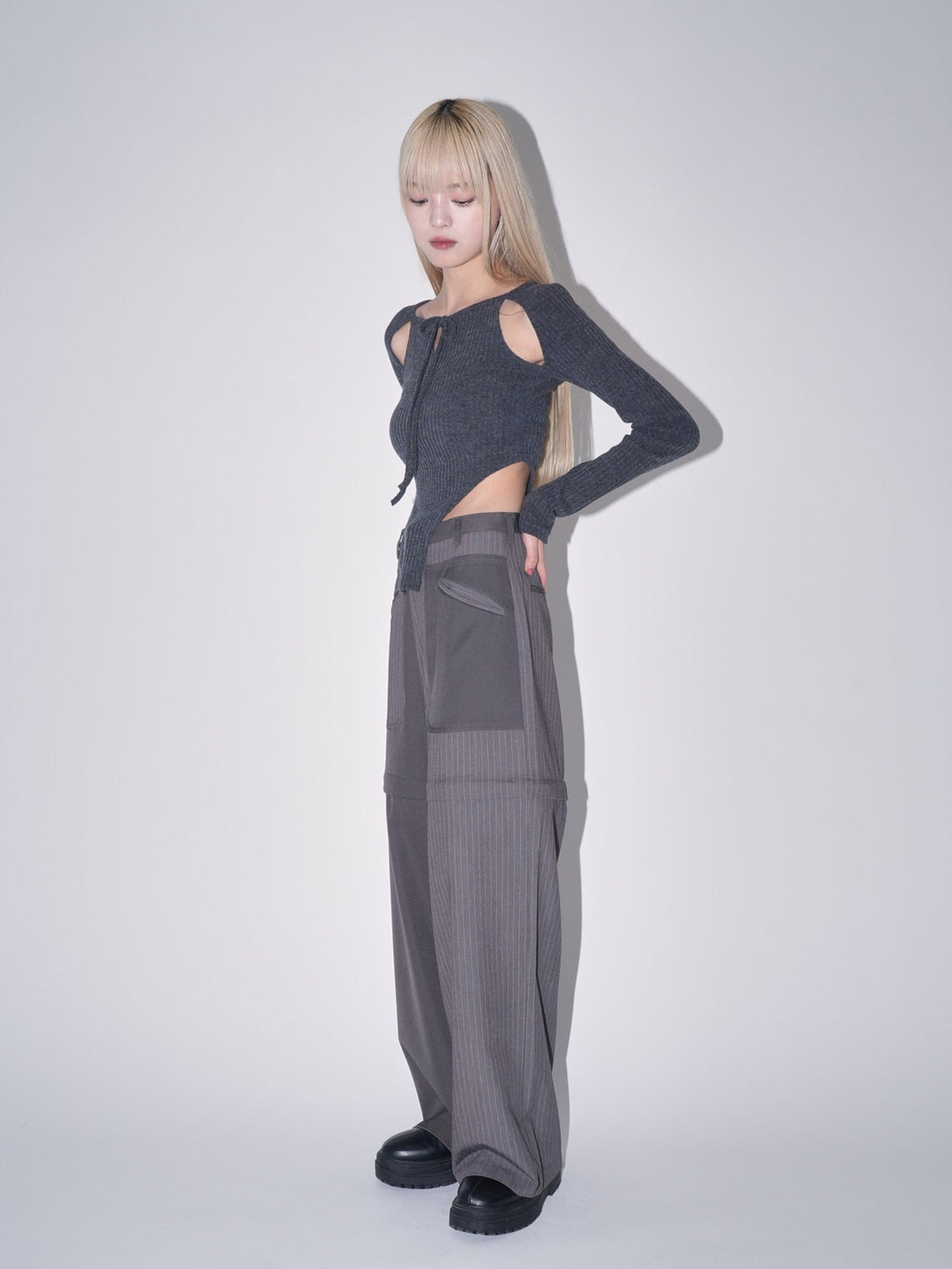 3way stripe pants