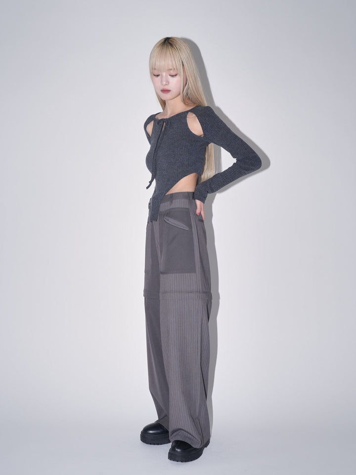 3way stripe pants