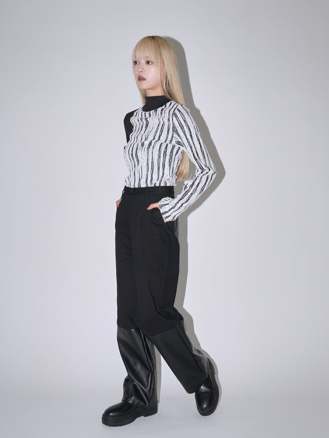 【9月10日発送予定】docking knit tops