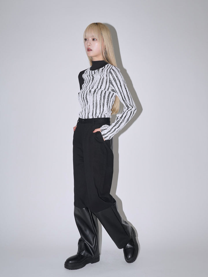 【9月10日発送予定】docking knit tops