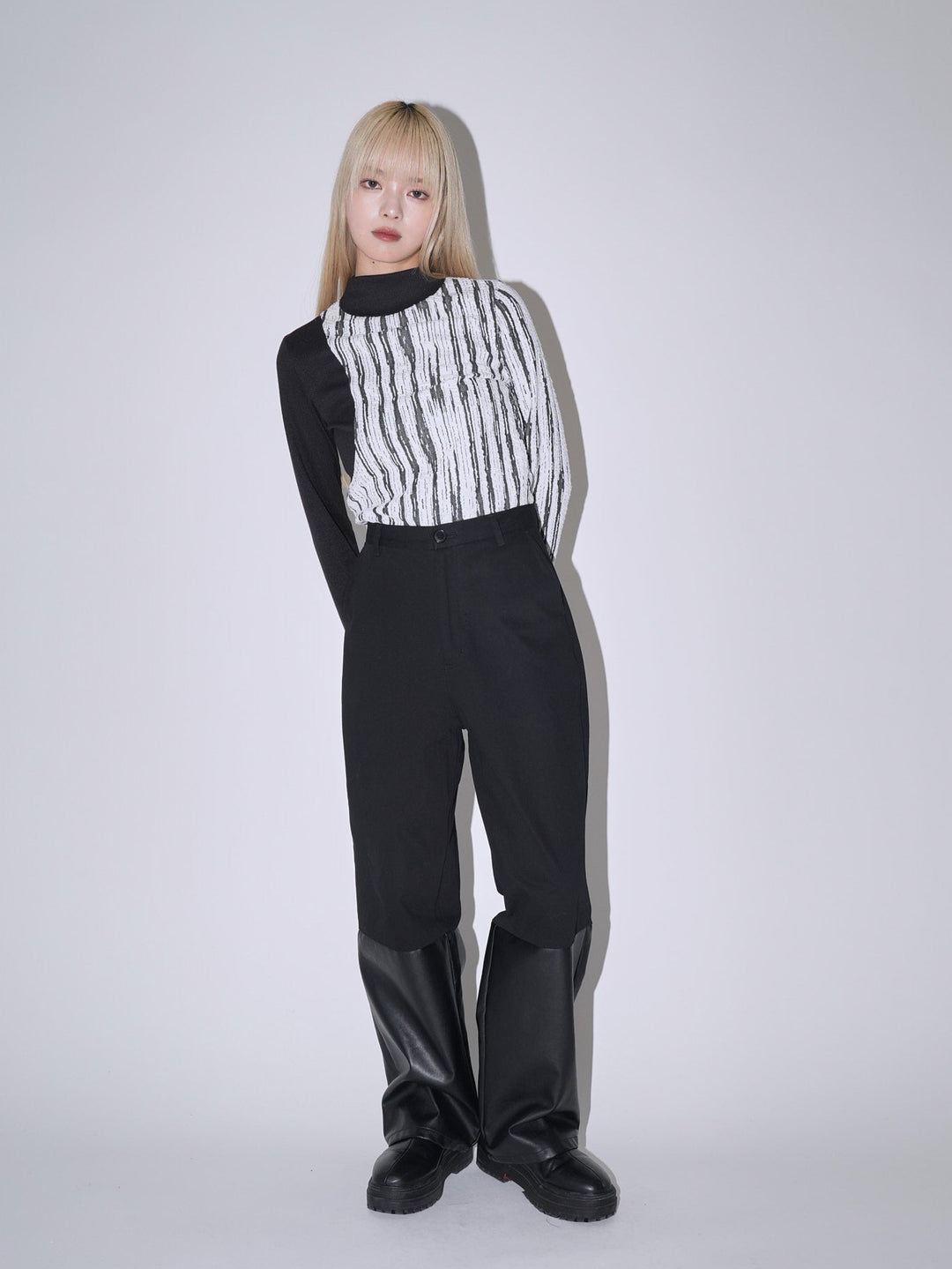 【9月10日発送予定】docking knit tops