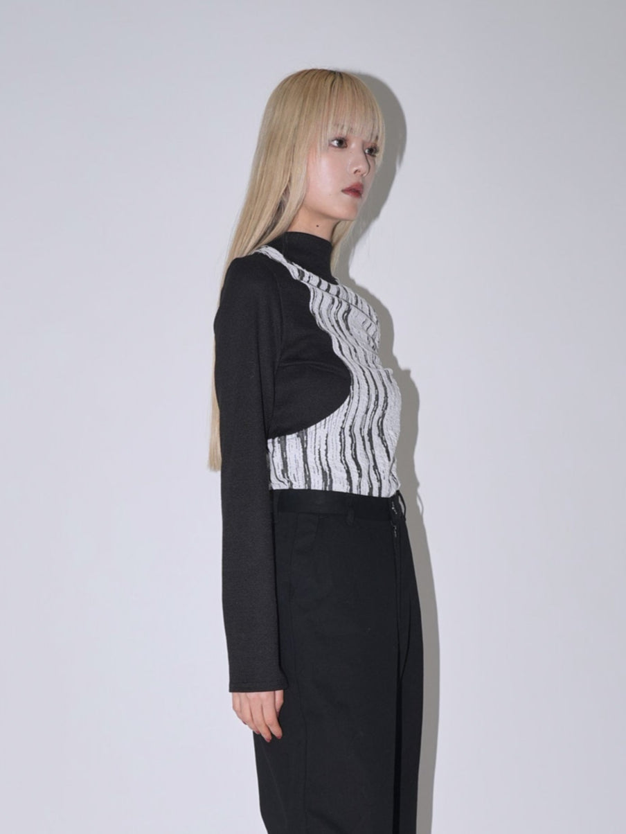 【9月10日発送予定】docking knit tops