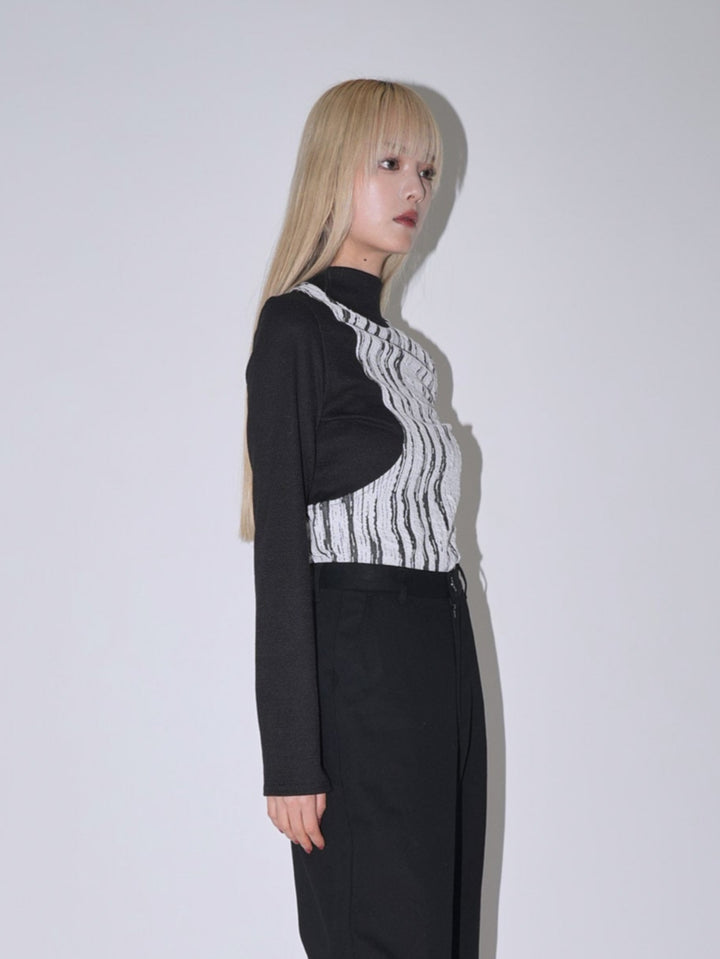 【9月10日発送予定】docking knit tops