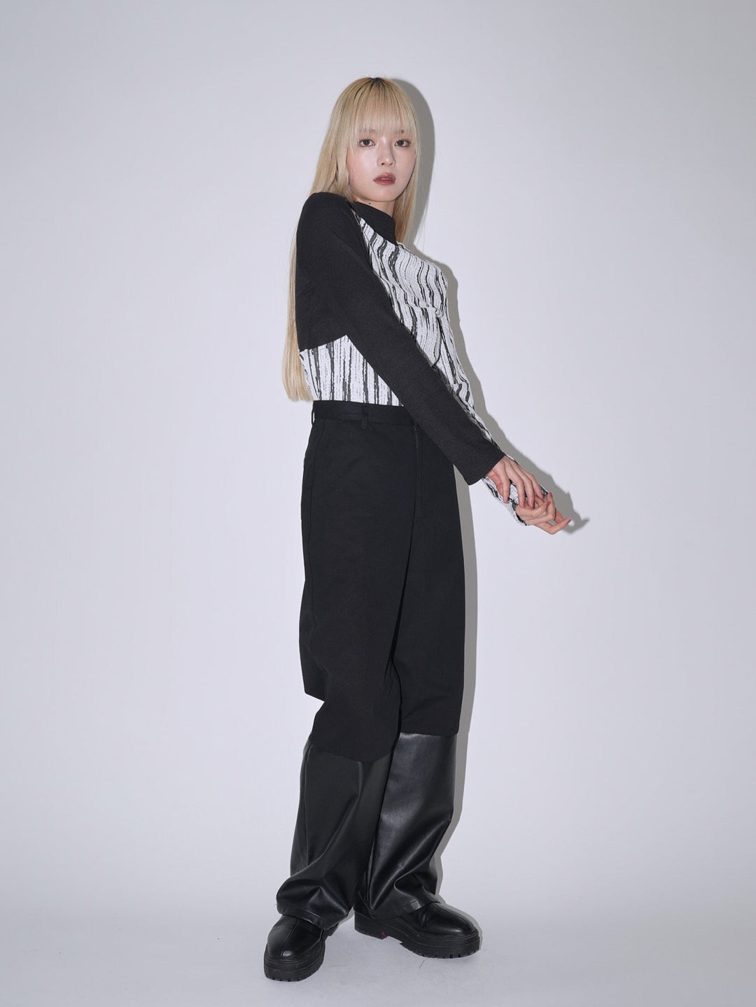 【9月10日発送予定】docking knit tops