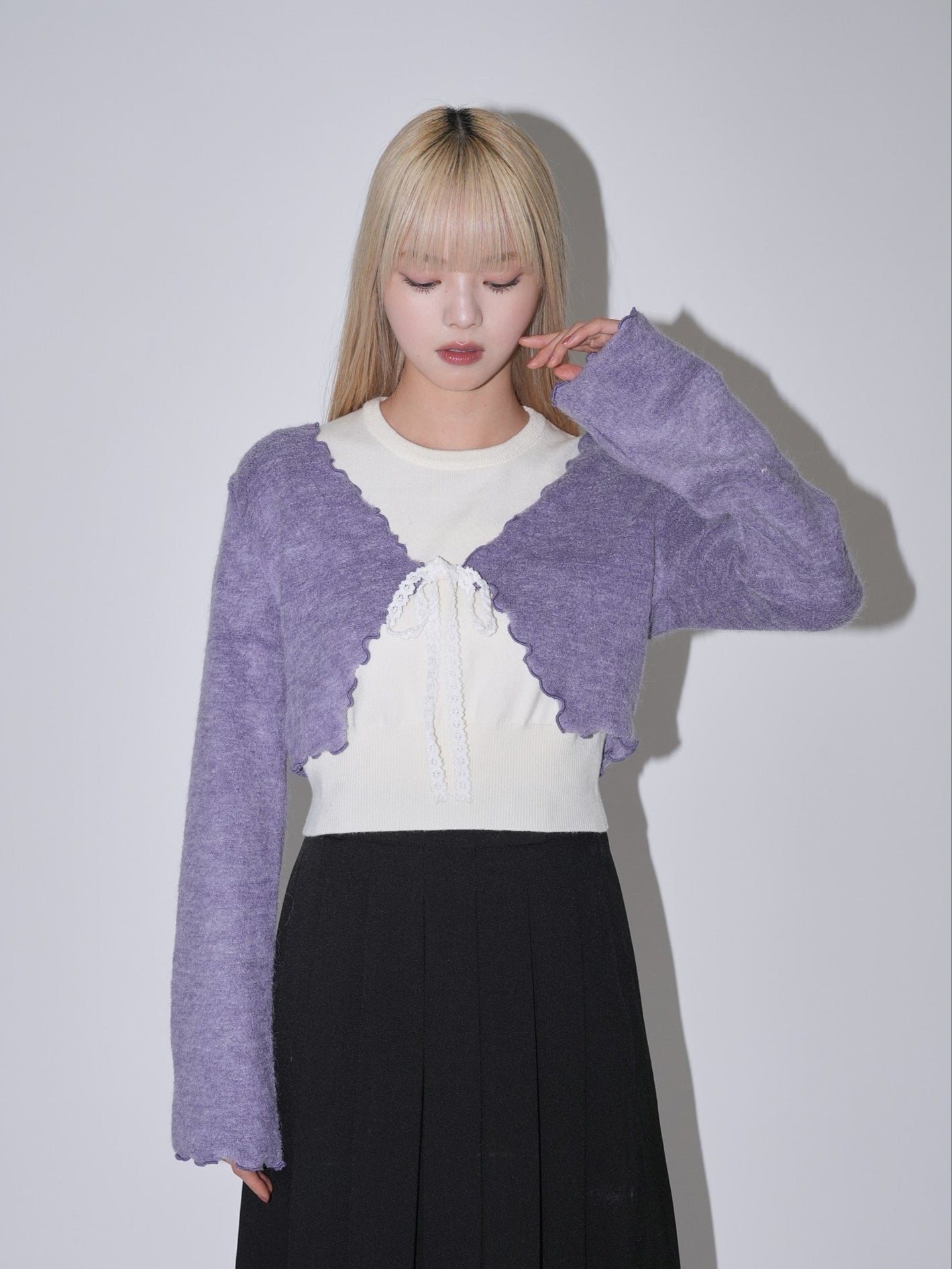 mellow knit bolero