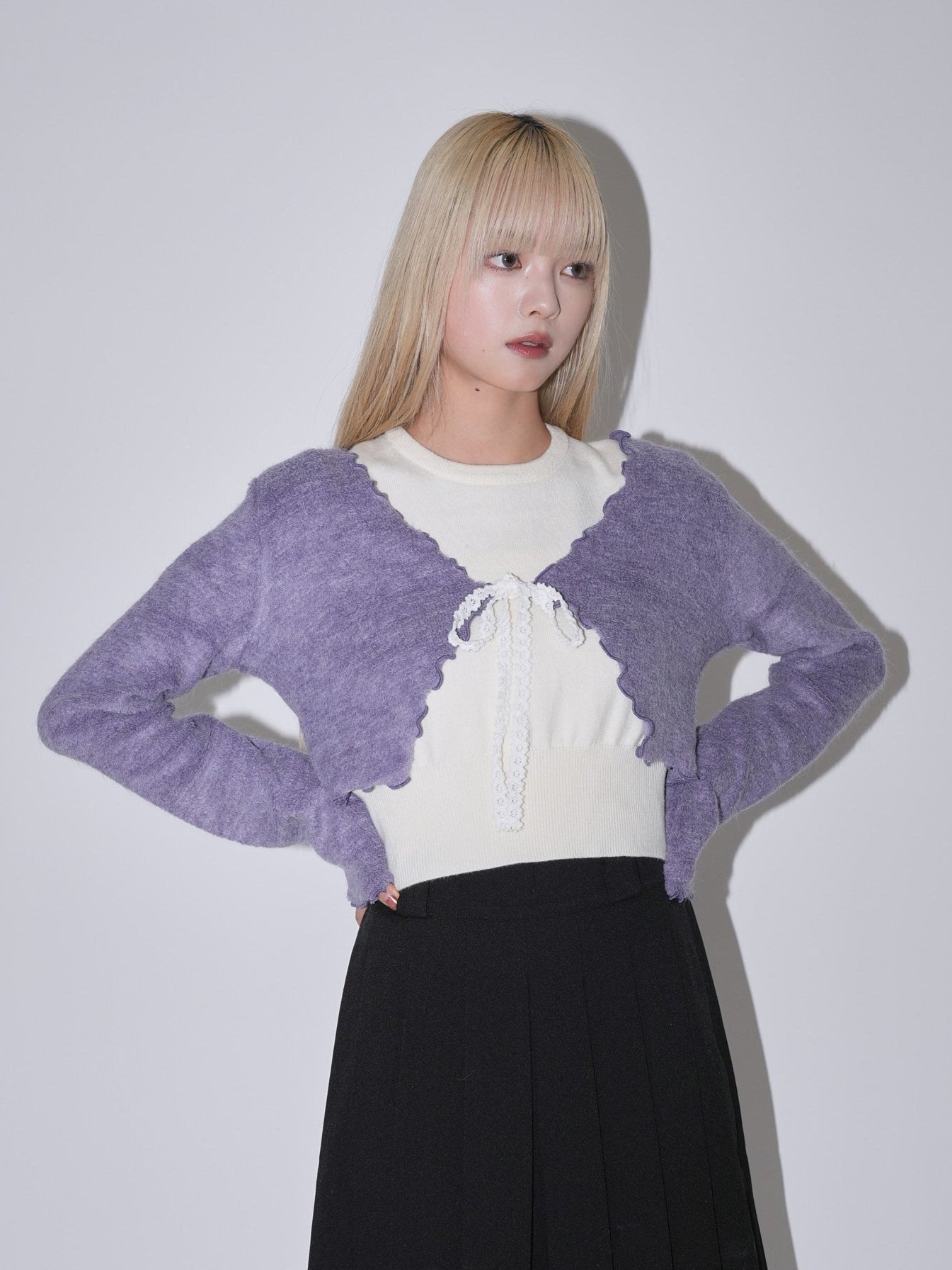 mellow knit bolero