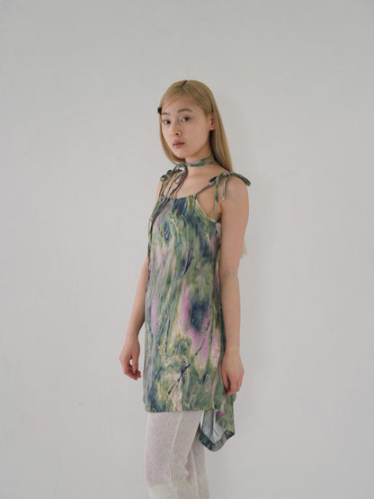 marble camisole mini one piece