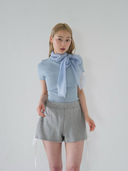 volume ribbon tops