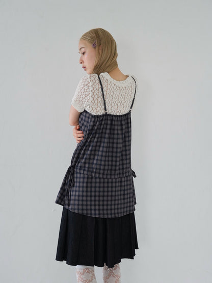 check string bustier