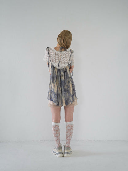 marble camisole mini one piece