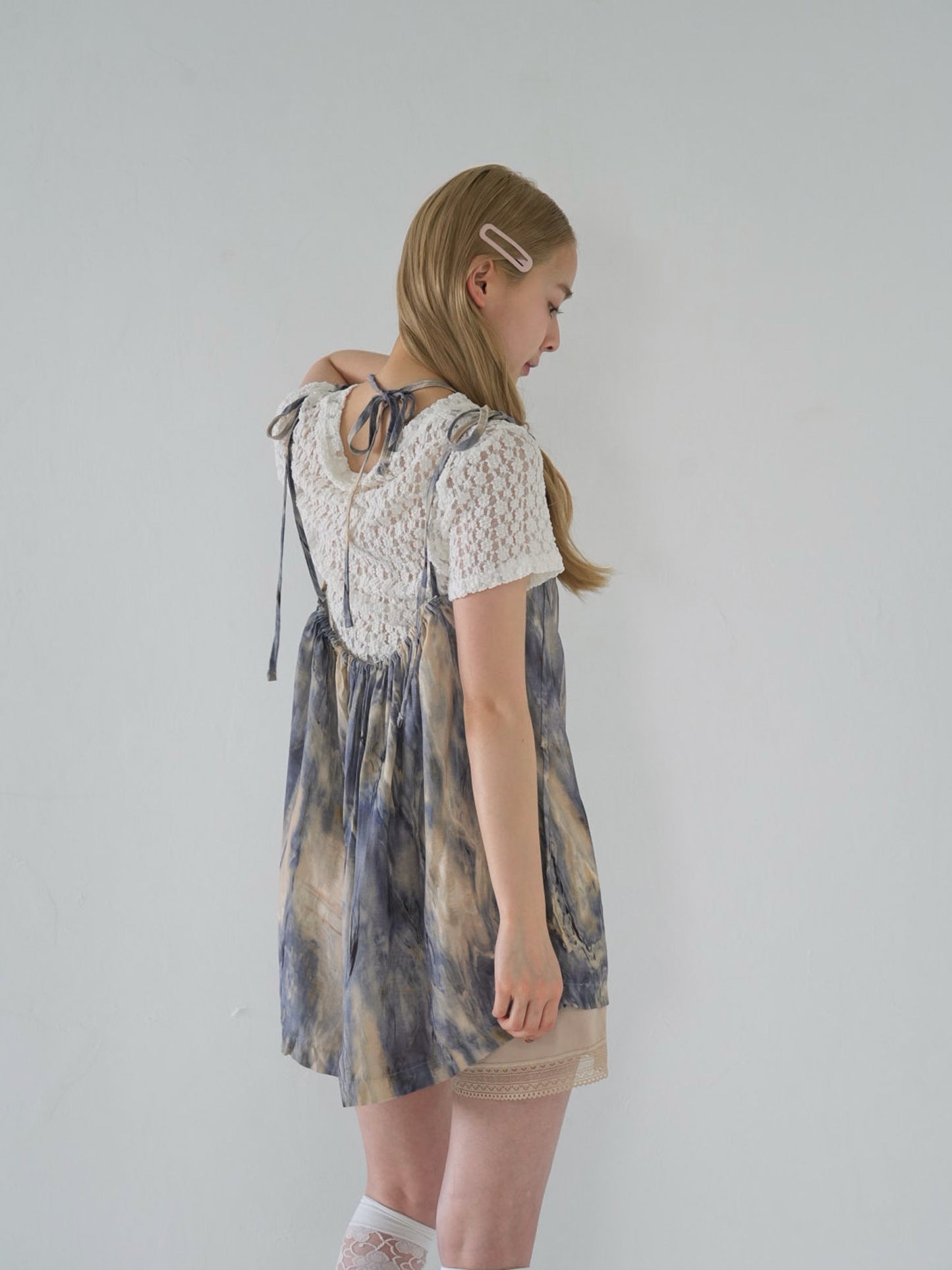 marble camisole mini one piece