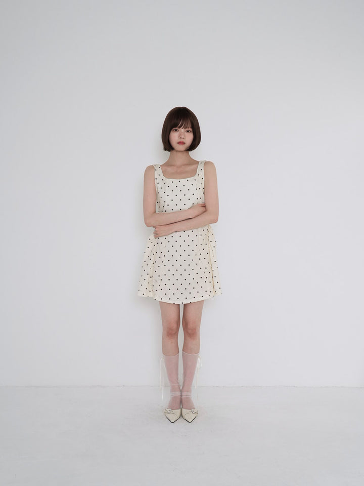 polka dot cami dress