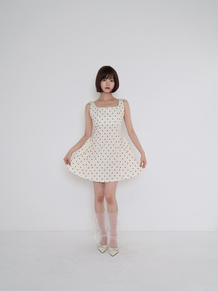 polka dot cami dress