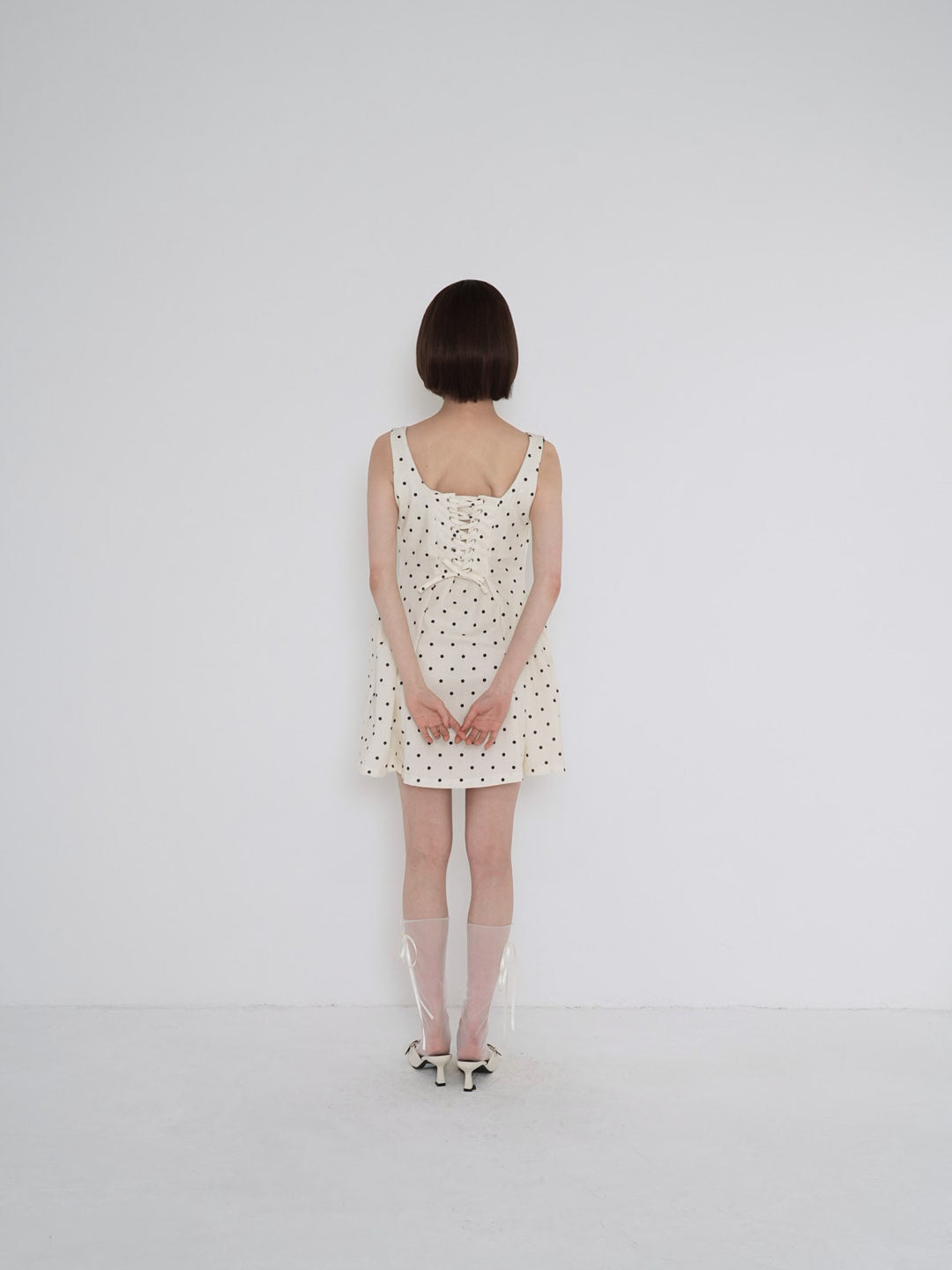 polka dot cami dress