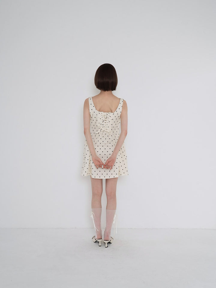 polka dot cami dress