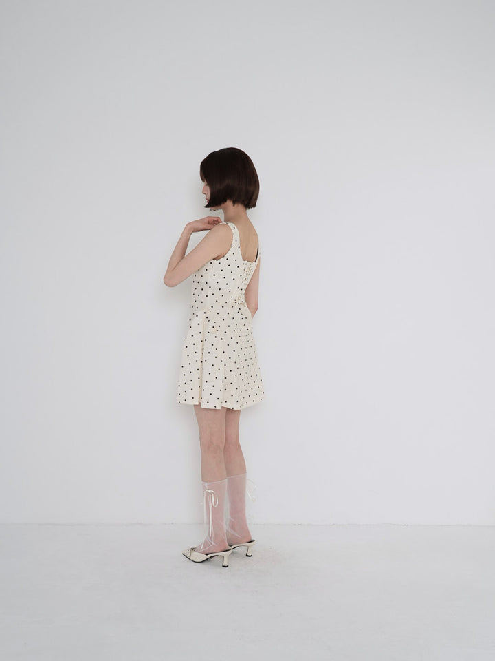 polka dot cami dress