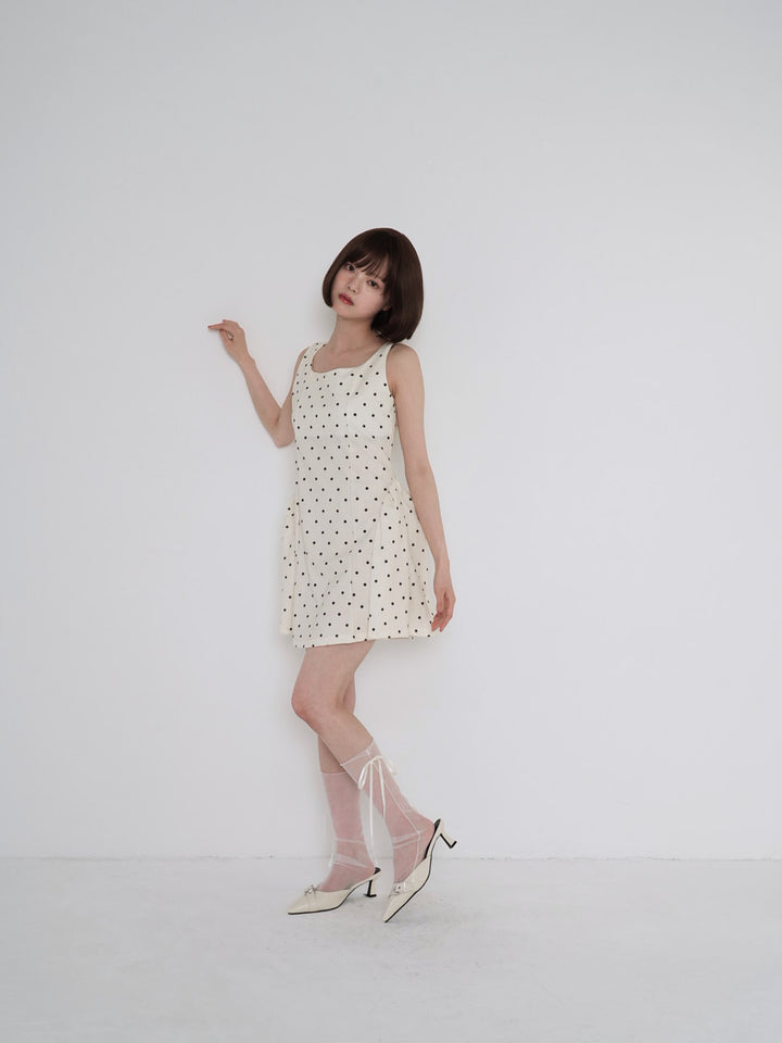 polka dot cami dress
