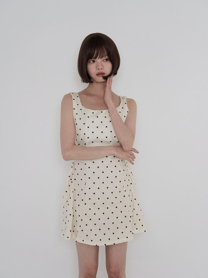 polka dot cami dress