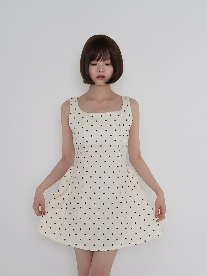 polka dot cami dress