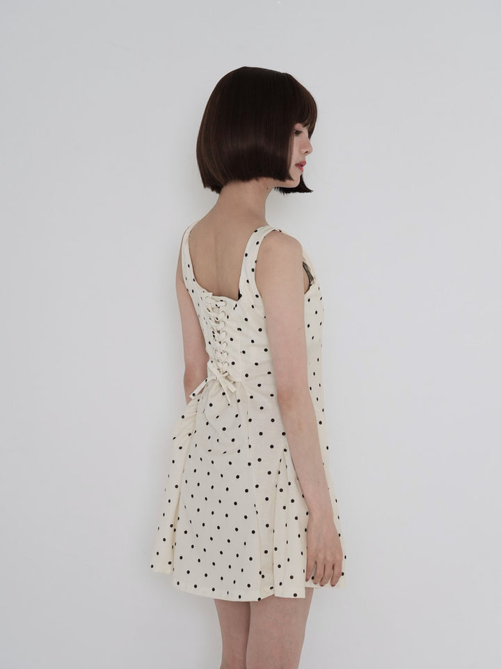 polka dot cami dress