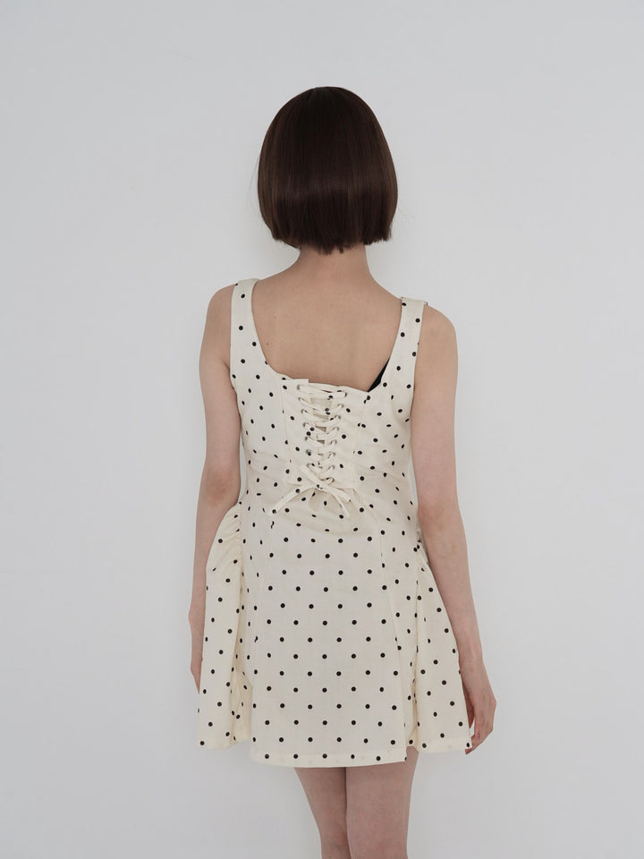 polka dot cami dress