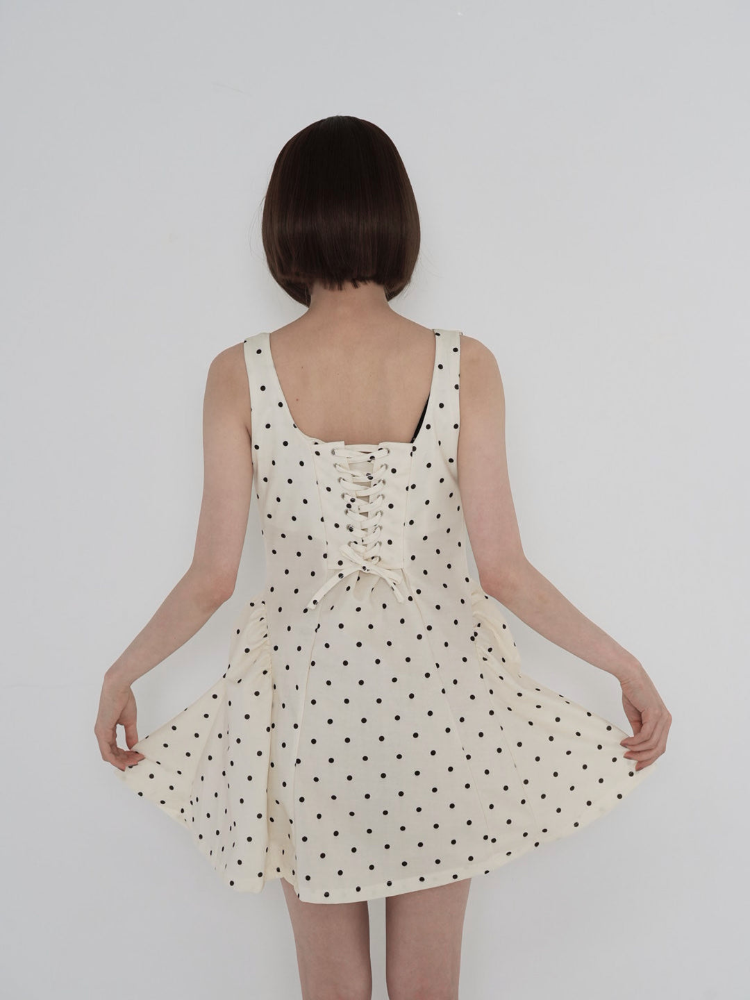 polka dot cami dress