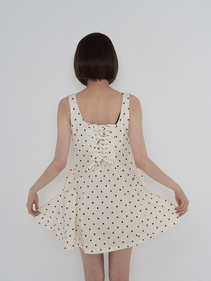 polka dot cami dress