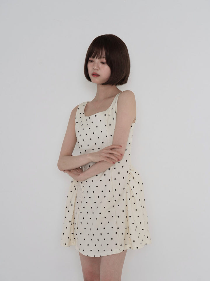 polka dot cami dress