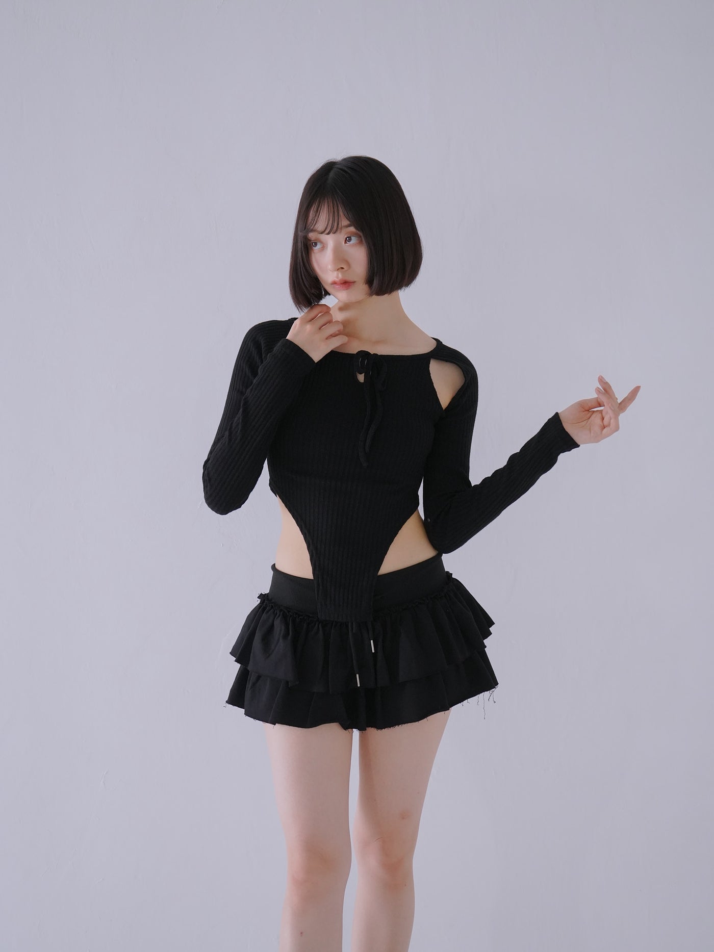 フリル キュロットパンツ カジュアルガーリー レディース Uenui