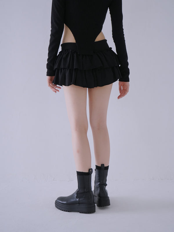 フリル キュロットパンツ カジュアルガーリー レディース Uenui