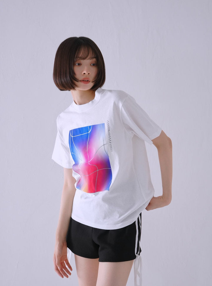 【8月下旬発送予定】un meta graphic T