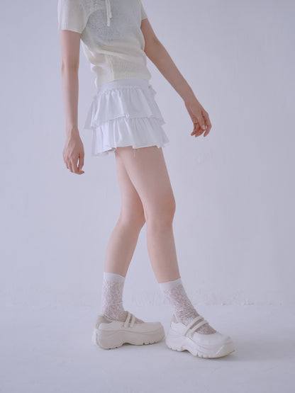 【9月上旬発送予定】frill culotte