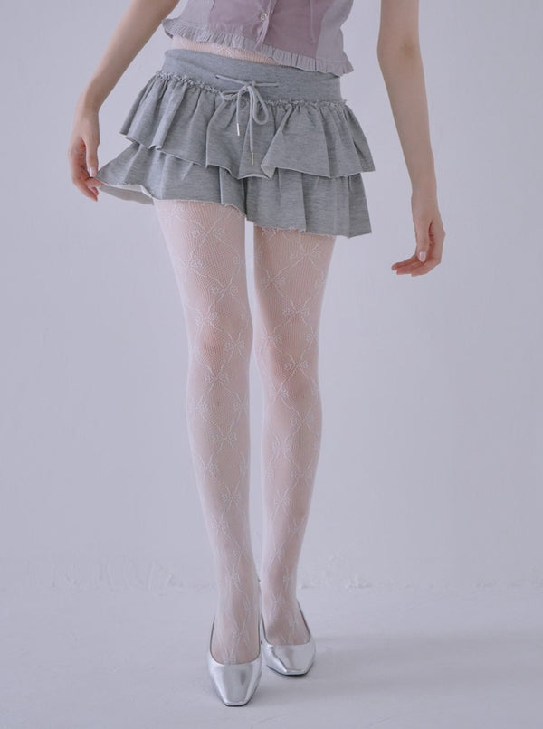 フリル キュロットパンツ カジュアルガーリー レディース Uenui