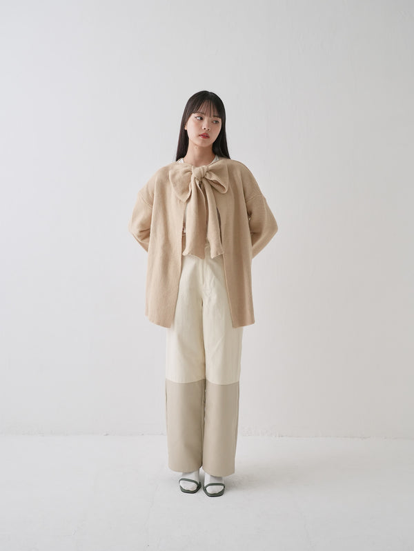 フェイクレザー ワイドパンツ 大人カジュアル レディース Uenui