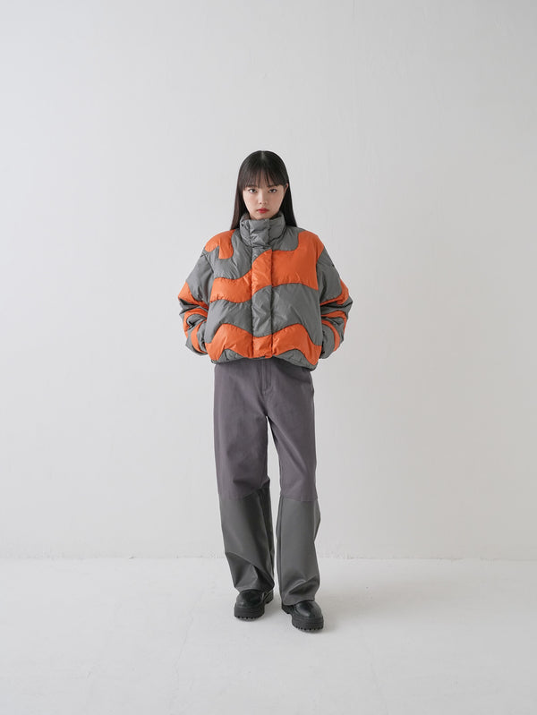 フェイクレザー ワイドパンツ 大人カジュアル レディース Uenui