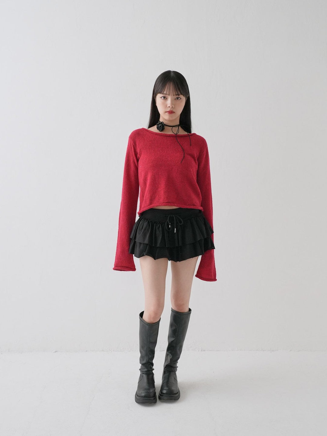 【9月19日発売予定】tie ribbon knit