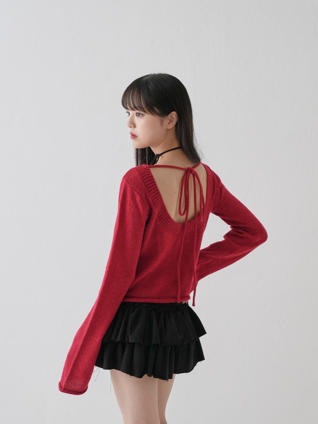 【9月19日発売予定】tie ribbon knit