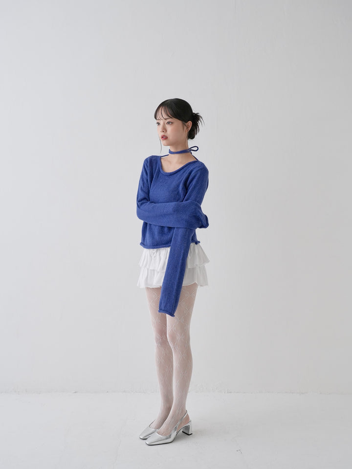 【9月19日発売予定】tie ribbon knit