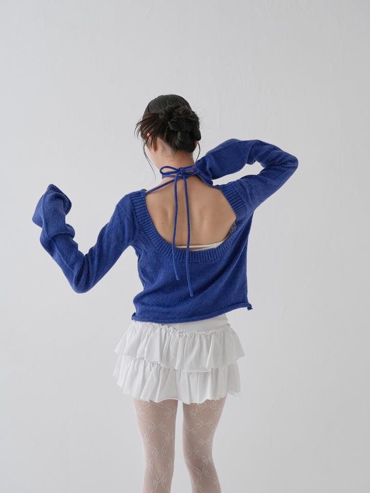 【9月19日発売予定】tie ribbon knit