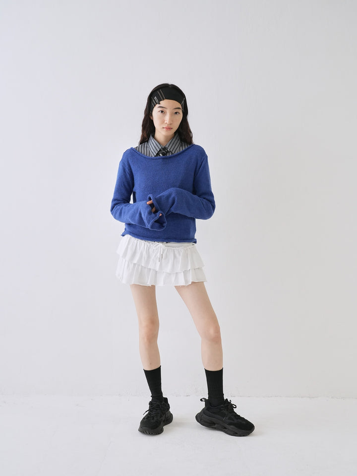 【9月19日発売予定】tie ribbon knit