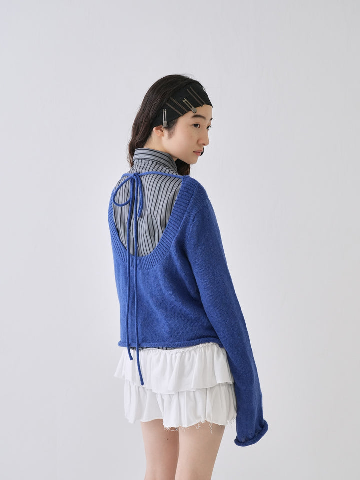 【9月19日発売予定】tie ribbon knit