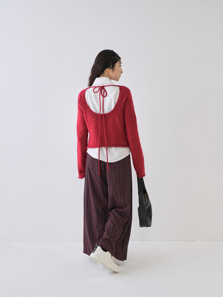 【9月19日発売予定】tie ribbon knit