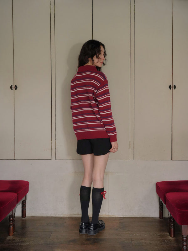 ベルト付き タックショートパンツ 大人カジュアル レディース Uenui