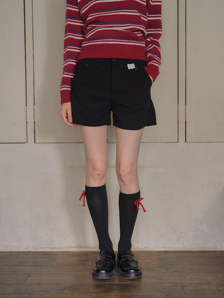 tuck high waist shorts