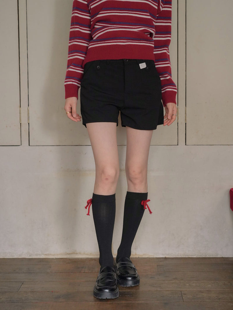 tuck high waist shorts