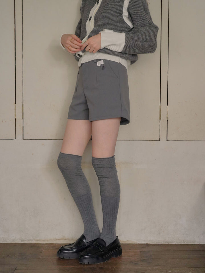 tuck high waist shorts