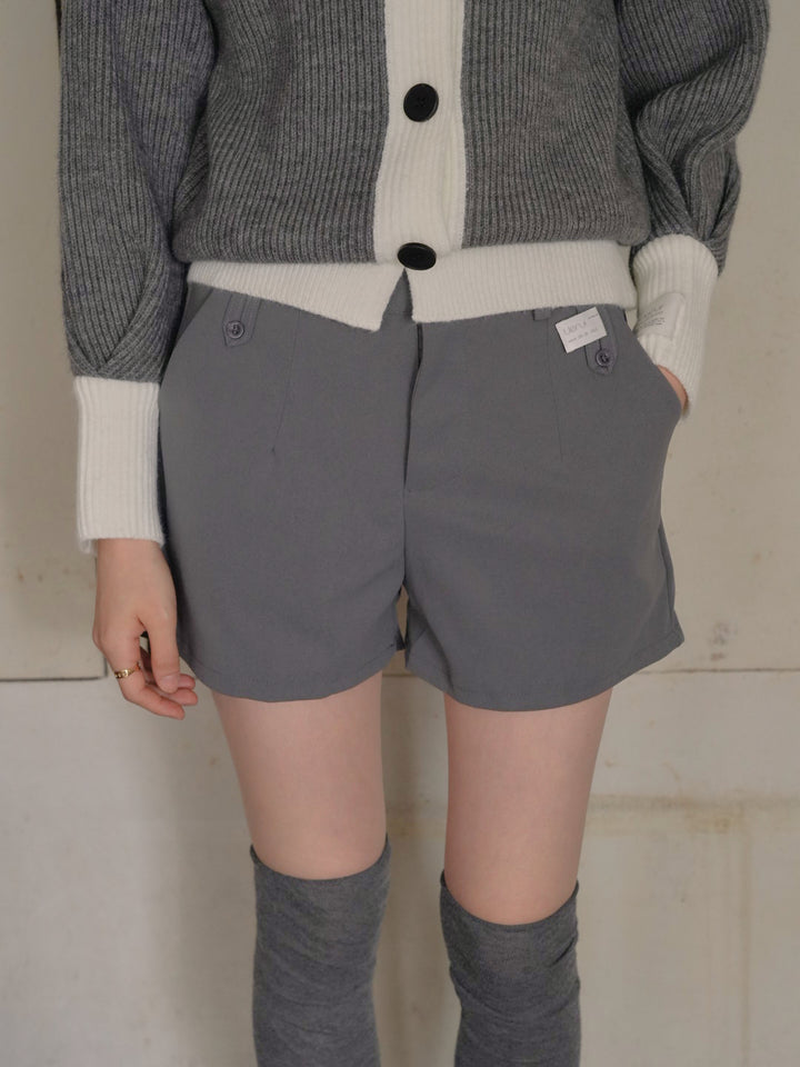 tuck high waist shorts