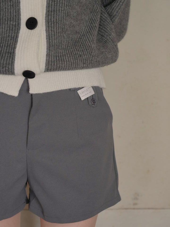 tuck high waist shorts