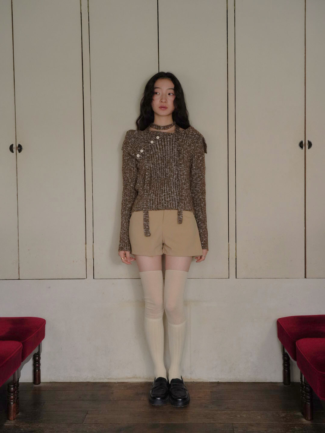 tuck high waist shorts